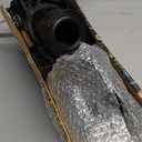 HECASA Fuel Gas Filler Pocket Housing Hinge Door Compatible with 2015-2023 Ford Transit Van 150 250 350 HD Replacement for CK4Z-5427936-A CK4Z-5427936-F Gas Door Assembly without Cover