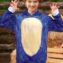 Unisex Kids Halloween Funny Hoodies Cute Print Pullover with Pocket 4-14 Years (L)