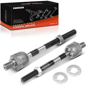 A-Premium 2 x Front Inner Tie Rod Ends, Compatible with Hyundai Accent 2006 2007 2008 2009 2010 2011