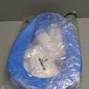 Bedpan Set with 30 Absorbent Pads Gel and 30 Disposable Liners, Bed Pan for Elderly Females Women, Bedpan with Liners for Men Male