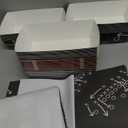 Honeydak 100 Pcs Football Serving Trays 1.1 lb 50 Paper Football Food Serving Boats with 50 Grease Resistant Liner Papers for Birthday Party Supplies Sport Game Event Favors