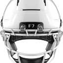 Schutt F7 AiR Varsity Football Helmet (Virginia Tech 5-Star Helmet) | Lightweight, Protective Football Helmet for High School Football and Older, Carbon Steel Facemask Included, Medium