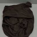 GORGLITTER Women's One Shoulder Cut Out Bodycon Maxi Dresses Elegant Classy Summer Wedding Guest Cocktail Long Sundress (Coffee Brown)