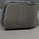 Buganda Memory Foam Bath Mat, 44" x 17", Ultra Soft and Non-Slip Bathroom Rugs, Water Absorbent and Machine Washable Bath Rug for Bathroom, Shower, and Tub, Dark Grey