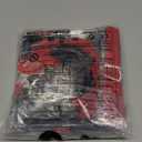 16th Birthday Decorations for Boys Girls Red and Black, Happy 16th Birthday Backdrop Banner, 16 Birthday Party Decorations Balloons Triangle Flag Tablecloth, 16 Year Old Boy Girl Bday Party Supplies