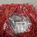 TURNMEON 6 Ft Red Christmas Garland Decorations Red Berries Garland Xmas Garlands for Decoration Christmas Artificial Garland for Mantle Fireplace Table Stairs Railing Indoor Outdoor Winter Holiday