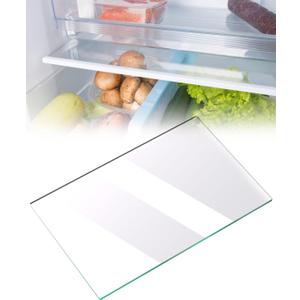 240350609 Refrigerator Glass Shelf replacement Crisper Pan Insert Compatible With Frigidaire Kenmore AP2115929, LFHT2131QE1, FFHT2131QS6, Replacement Shelves Fridge Glass Shelf Replacement Parts