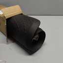 Anti Fatigue Kitchen Floor Mat Comfort Standing Mat, Portable Office Standing Desk Mat, Multi-Purpose Kitchen Rug, Built-in Handle with Massage Points Comfort Floor Mat (Black, 17" x 22")