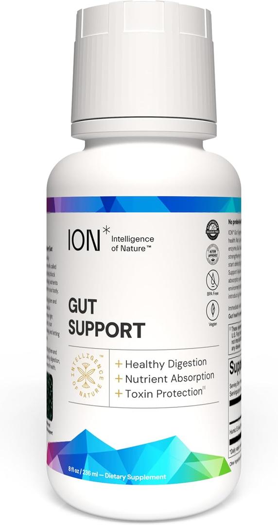 ION* Intelligence of Nature Gut Support Supplement, 8 Fl Oz (Pack of 1)