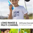 FOREDOM Rechargeable Walkie Talkies for Kids Walkie Talkies Long Range for Boy & Girl Age 3 to 12 Year Old Birthday Toys - 3 Pack