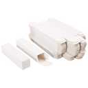 COSIDEA 50 PCS Empty White Lip Gloss Boxes W23 xW23 xH103mm / 0.9 * 0.9 * 4.05 inch, Cosmetic Perfume/ Mascara Box Packaging for Small Business Wholesale, small Kraft Paper Box Luxury Holder Wrapping