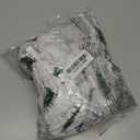 Horaldaily 4PCS Christmas Dining Chair Covers,Watercolor Christmas Trees Stretch Removable Washable Slipcover Chair Protector for Dining Room Home Decor (Green)