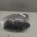 ZESICA Women's Crew Neck Long Lantern Sleeve Fall 2026 Casual Loose Ribbed Knit Solid Soft Pullover Sweater Tops Size Xl