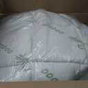 Niagara Sleep Solution Ultra Soft Full Size Mattress Topper - Viscose Made from Bamboo Pillow Top Mattress Pad for Back Pain Relief - Naturally Cooling for Hot Sleepers, Green