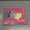 50 Pack Colored Stationery Set, 5 Colors #10 Business Envelopes, Pink