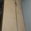 Sareda Washer Dryer Countertop 27.5" W x 54" L Laundry countertop for Storage and Organization with Edge Rails, Oak