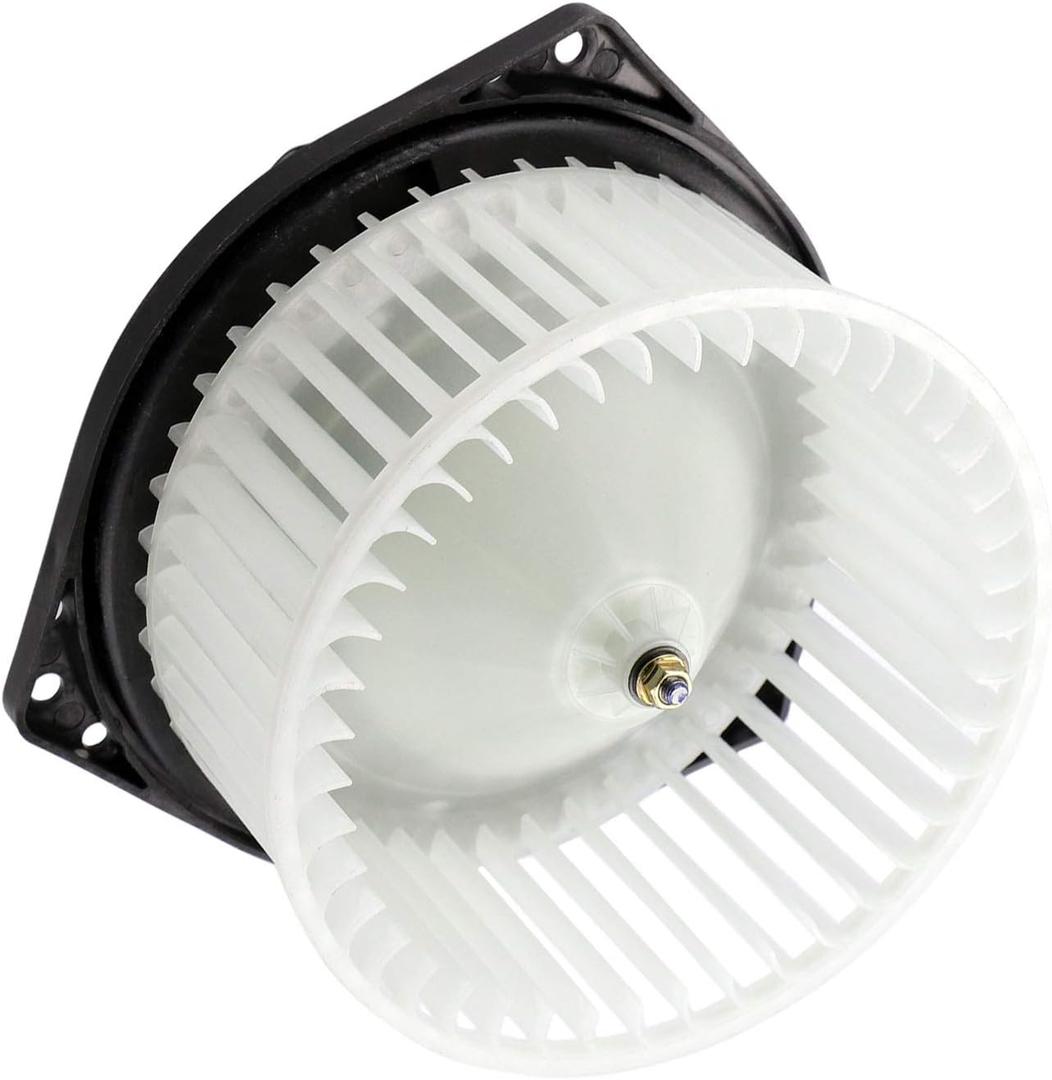 Front HVAC Blower Motor with Fan Cage Fit for Infiniti I35 2002-2004, Nissan Maxima 2000-2003, Subaru Baja 2003-2006, Impreza 1993-1996, Legacy 1995-2004, 615-58316 700050 Heater Blower Motor