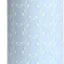 15 oz Stainless Steel Coffee Tumbler with Twist-Open Lid, Insulated Travel Mug for Iced Coffee Cold Brew and Warm Beverages, Leakproof, BPA-Free, Cup Holder Friendly, Bow Charm, Tulip Blue