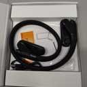 Large LED Hands-Free Page Neck Magnifier w/Detachable GooseNeck Bracket | Eye Care 3 Color Light &Anti-Glare Lens to Reduce Eye Strain-for Read, Craft, Knit, Needlework, Low Vision Senior