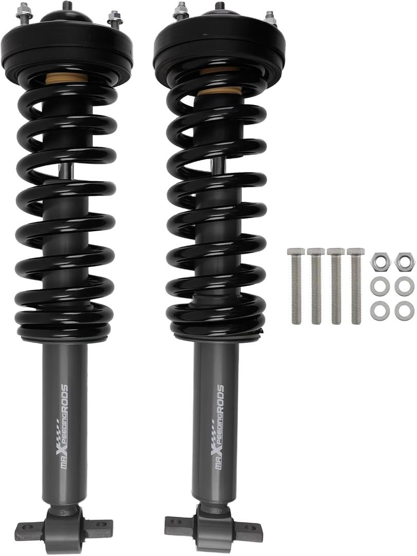 maXpeedingrods 2" Loaded Front Leveling Struts for Ford F-150 4WD 2014-2024, G1 Version