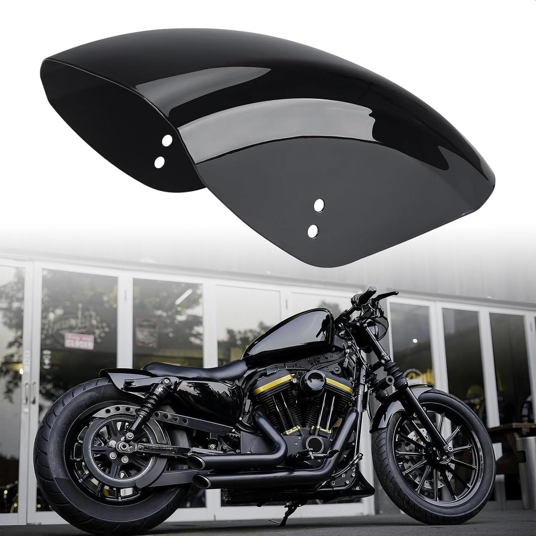 Motorcycle Rear Mudguard Splash Guard Fit For Harley Sportster XL883 XL1200 1986-2023