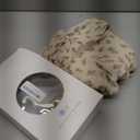 Lulumoon Mini Crib Sheets Muslin: Soft Cotton Fitted Mini Crib Mattress Sheets for Boys and Girls 2Pack (Olive & Leaf)