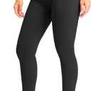 SANTINY Women's Fleece Lined Winter Leggings Water Resistant High Waisted Thermal Hiking Running Warm Pants Women Pockets (Gray, L)
