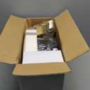 Supernal 350pcs Black & Gold Plastic Dinnerware Set, Elegant Black Plates with Golden Edges, Gold Plastic Silverware, Durable Tableware Perfect for Birthdays, Parties, Wedding, Celebration