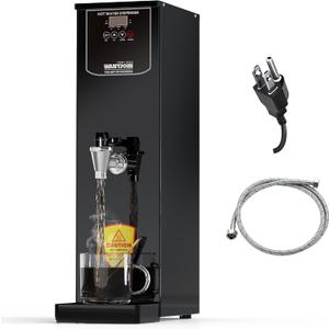 WantJoin Commercial Hot Water Dispenser - 35L(9.2 GAL)/Hour Water Boiler Step-Heating Electric Countertop Water Dispenser Automatic Temperature Control Max 212F for Boba Tea Coffee Shop Office