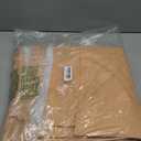 Guken Peach Quartz 100% Blackout Linen Curtains 108 Inch Length 2 Panels Set for Living Room Bedroom Back Tab/Rod Pocket Thermal Insulated Farmhouse Black Out Drapes Room Darkening,52x108