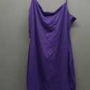 Women's Sleeveless Nightgown Full Slip Sleepwear V Neck Spaghetti Straps Racerback Nightdress Chemise Pajama Dress XL