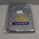 Sunheir Washable Pee Pads for Dogs 4-Pack Reusable Puppy Pads Pet Training Pads, Waterproof Dog Pee Pads for Crate, Whelping Pad, Non-Slip Protects Against Urine Leakage (Leaves - Deep Grey, 18x24)