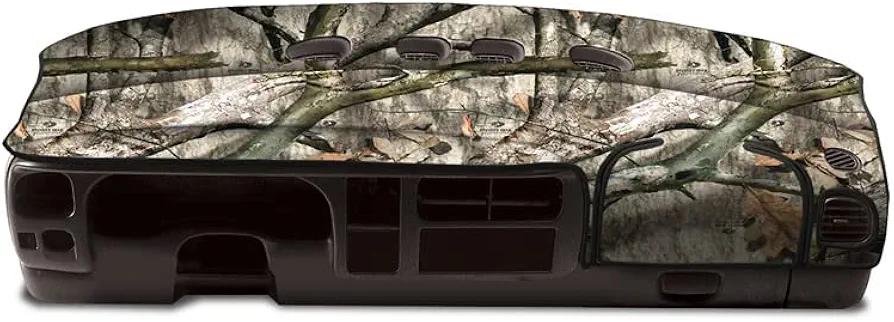 Skanda Dash Cover Mat Pad Custom Designed for Select Chevrolet Silverado 2500 HD Dashboards: Velour Material, Mossy Oak Treestands