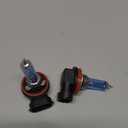 2 PCS H11 Car Halogen Bulbs, Ultra White Light Bulbs, 12V 100W Front Fog Light Bulbs, Super Bright High Beam Low Beam Bulb Auto Lights Universal for Most Cars, Trucks, SUVs (White)