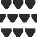 Hanes womens High-cut Panties Pack, High-waisted Briefs, Moisture-wicking Cotton Underwear, 10-pack (Colors May Vary) (8, All Black)