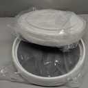 Set of 4, 10 Inch Non-Skid Lazy Susan Organizers - Turntable Rack for Cabinet, Pantry Organization and Storage, Kitchen, Fridge, Bathroom Makeup Vanity Countertop, Under Sink Organizing, Spice Rack