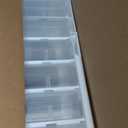 Akro-Mils 24-Drawer Plastic Drawer Storage Cabinet for Garage Organization, Bead Organizer, Building Bricks Storage, Teacher Toolbox, Makeup Organizer, 20" W x 6" D x 16" H, 10124 White