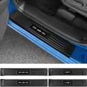 4 PCS Car Door Sill Protector for Honda Pilot 2023 2024 2025,ABS Material Door Sill Guards for Pilot Accessories,Front and Rear Door Entry Guard