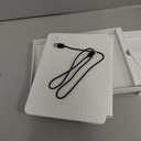 nimin Keyboard case for iPad Pro 11inch M5/M4 2025/2024, 7 Colour Backlit, MultiTouch Trackpad, Floating Magnetic Design, Battery Display, Snow White