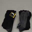 Dickies Men's Dri-tech Original Moisture Control Crew Socks Multipack, Black (6 Pairs), Shoe Size: 6-12, Pack of 6