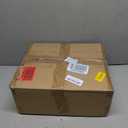 GSSUSA 100 Pack Brown Paper Bags with Handles, 8 x 4.25 x 10.5 in Medium Kraft Gift Bags Bulk for Small Business, Retail Shopping, Party Favor & Merchandise, Sturdy, Made in USA