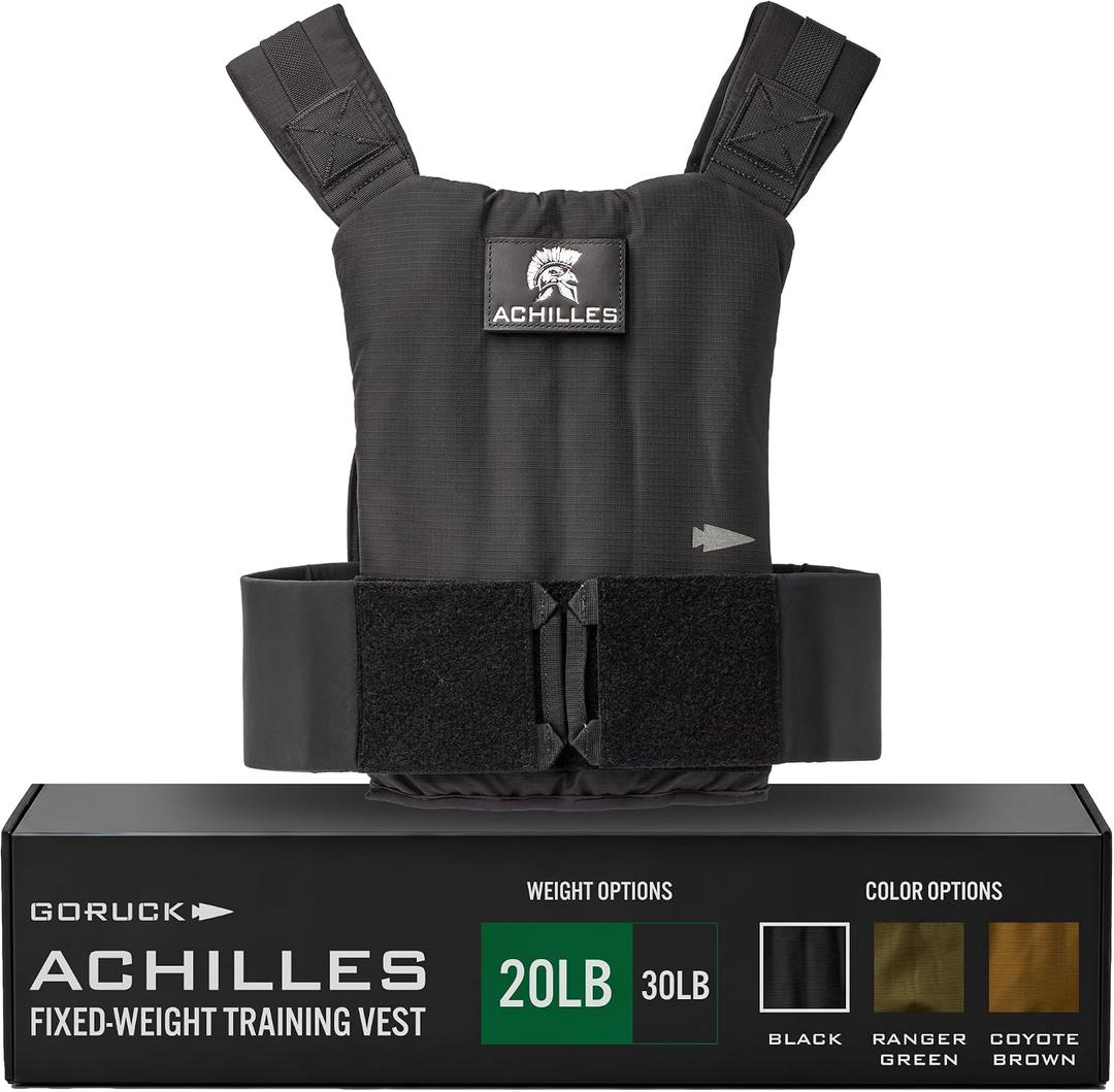 GORUCK Achilles Rucking Weighted Vest for Men, 20Lbs