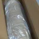 100 Pack 7 oz Compostable Paper bagasse Bowls Small Disposable Soup Bowls Natural Sugarcane Biodegradable Bowls for Ice Cream, Desserts, Salads, Pet Food