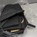 BABYBLU Chevy Silverado Seat Covers Full Set,Truck Seat Covers for Silverado GMC Sierra,Custom Fit 2007-2023 2024 2025 2026 1500/2500HD/3500HD (Black, Full Set)