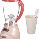 1Set Kids Pretend Play Kitchen Appliances Toy,Kids Toy with Cup,Kitchen Fruit Juicer Appliances with Light and Sound for