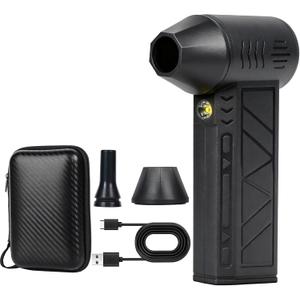 Snow Whiz Turbo Blower,2026 Upgrade Snow Blower,Snowwhiz Turbo Blower with Led,3 Gear Adjustable Super Power Turbo Breeze Electric Blow,Mini Turbos Snow Blower for Car for Car,Home,Keyboard,Computer