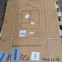 DELAVIN Frameless Tub Shower Door, 56-60" W x 59" H Bathtub Door, 5/16"(8mm) Thick SGCC Certified Clear Tempered Glass with Explosion-Proof Film, Easy to Clean, Stainless Steel Guide Rail, Sliver