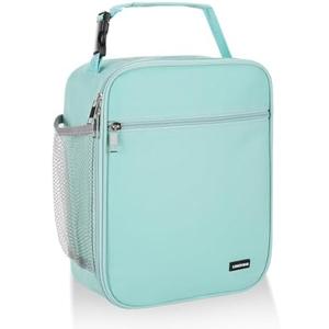 Lunch box Lunch bag for men women Insulated Lunchbox Lunch bags for Work Picnic Travel (baby blue)