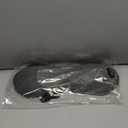 3-in-1 Smooth Triple Fusion Back Massager with Airbag & Heat | Adjustable Height for Bed & Chair | Back Support & Massage Pillow for Relaxation (Black)