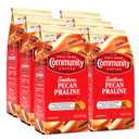 Community Coffee Southern Pecan Praline Flavored 72 Ounces, Medium Roast Ground Coffee, 12 Ounce Bag (Pack of 6)
 (EXP 07/11/26)